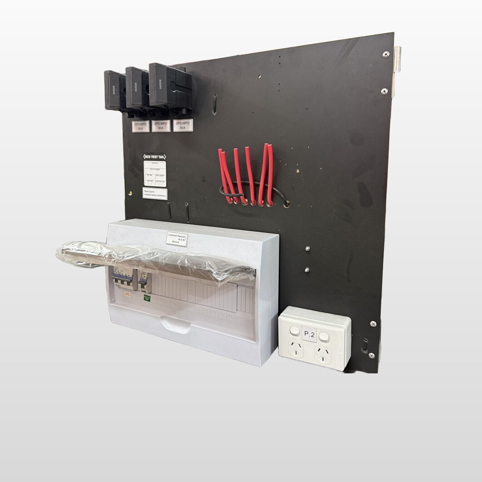 Pre-Wired 3 Phase Main Switchboard — Residential Kit photo 2