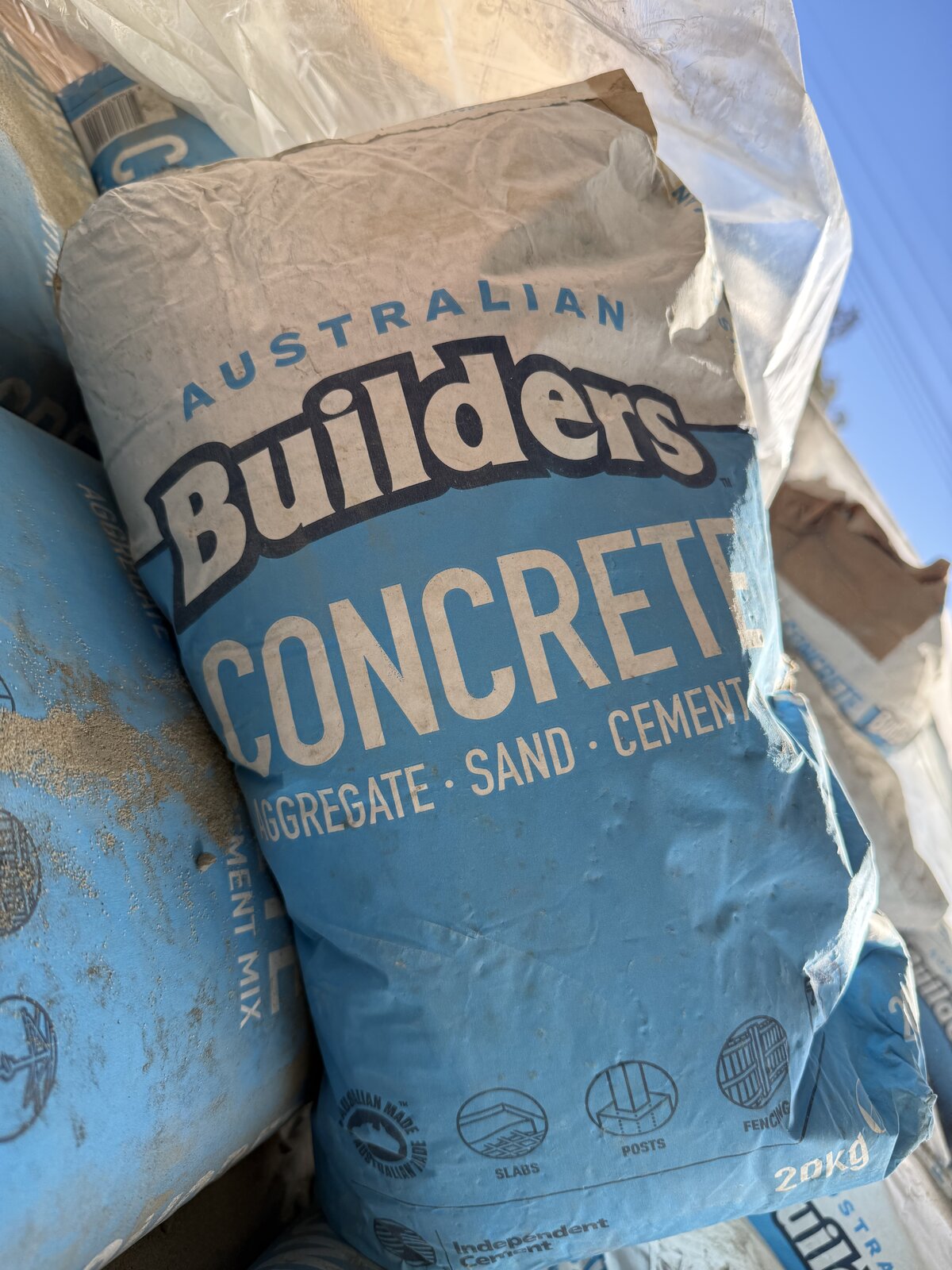 Builders Concrete 20kg Builders Concrete 20kg — Australian Builders